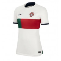 Portugal Fußballbekleidung Auswärtstrikot Damen WM 2022 Kurzarm